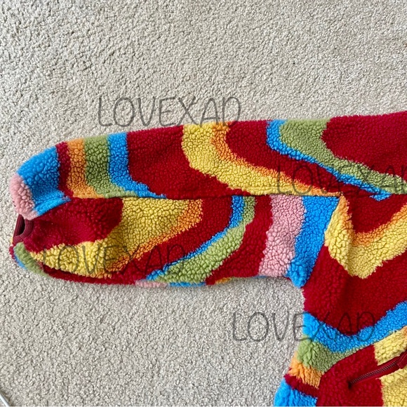 SOLD ‼️ Free people mountain air jacket fall winter coat designer rainbow hoodie - Picture 8 of 12